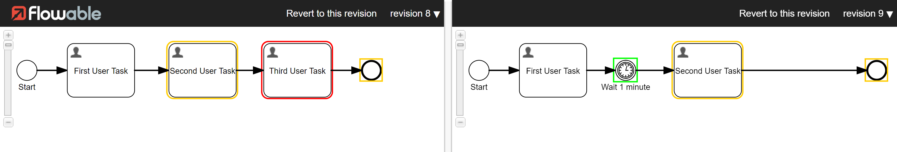 210 revision bpmn editor