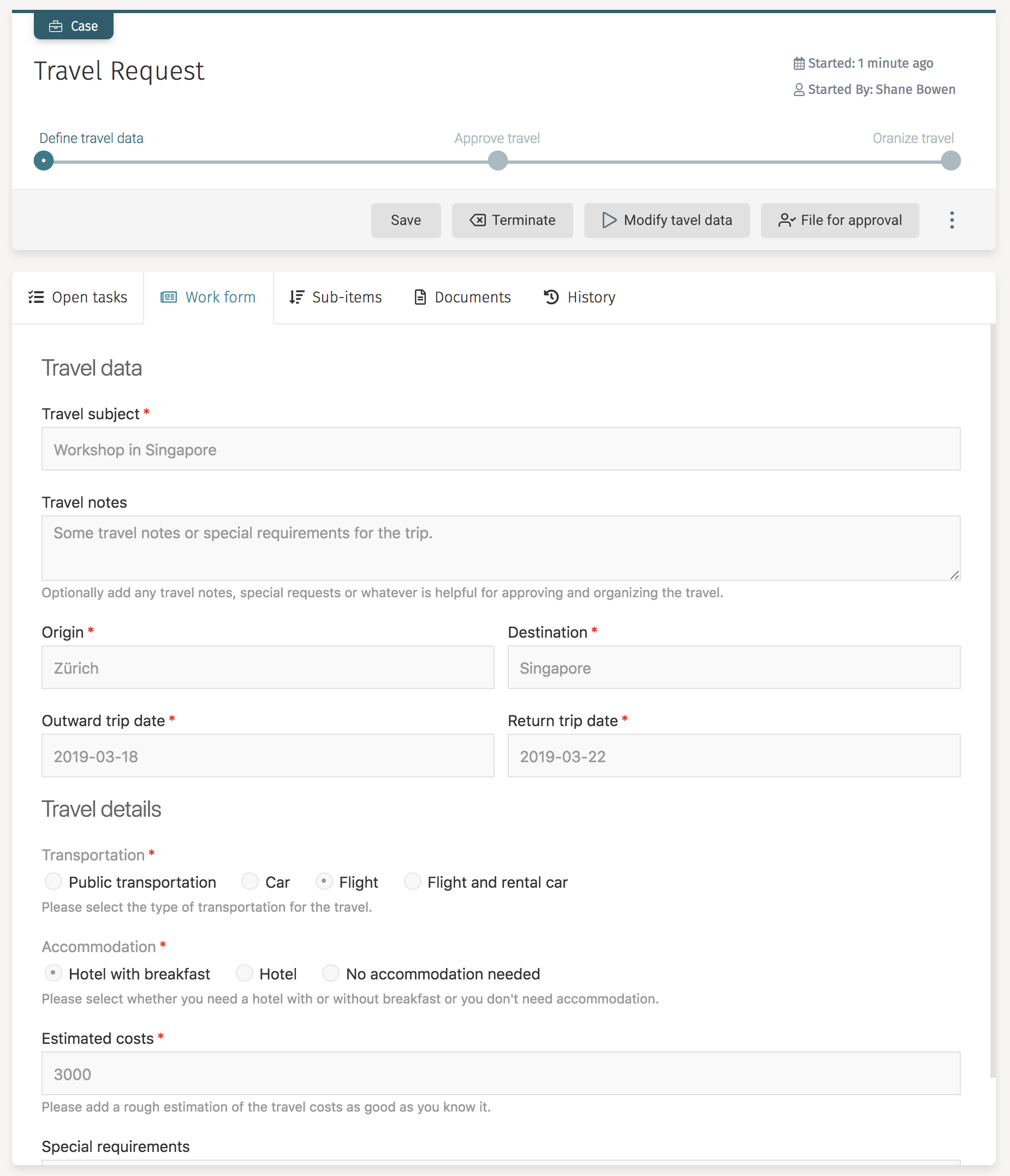 24 case overview with details