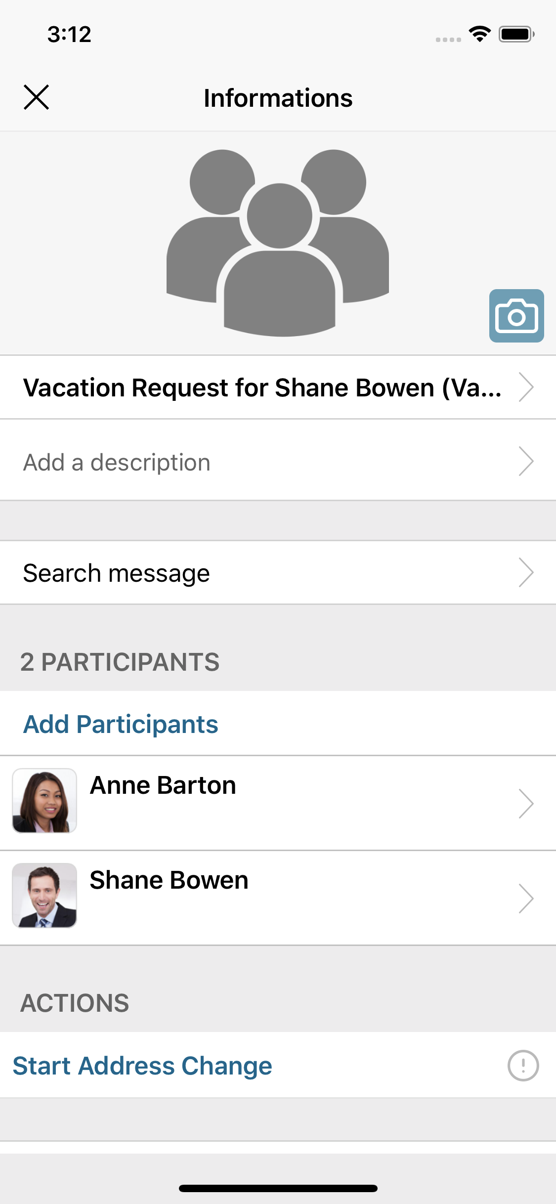 250 screen conversation info