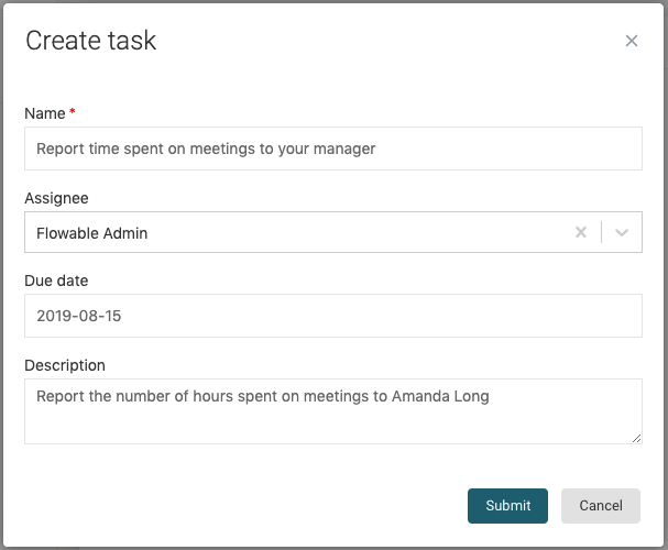 32 tasks create new adhoc task