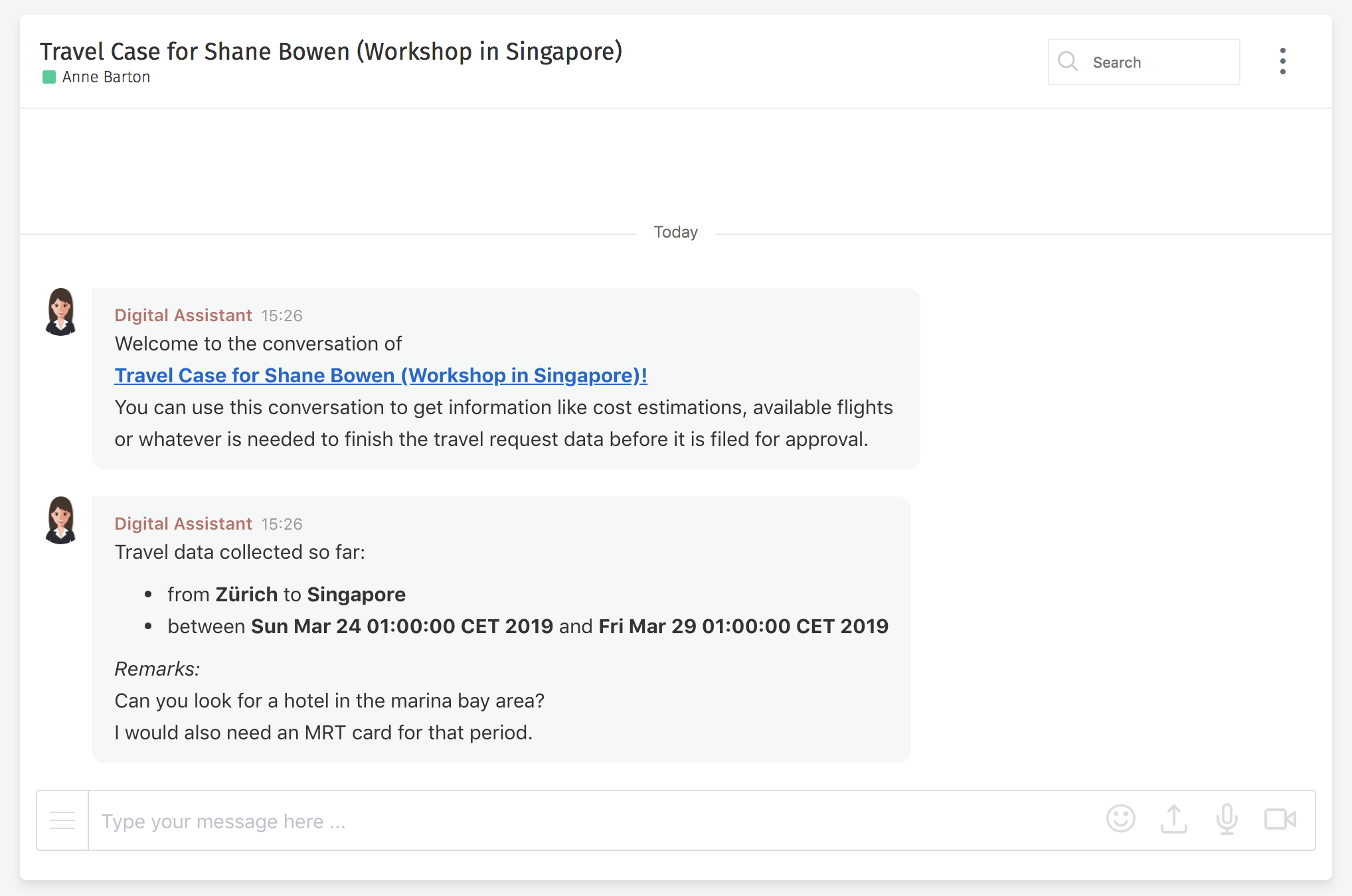 61 initial conversation