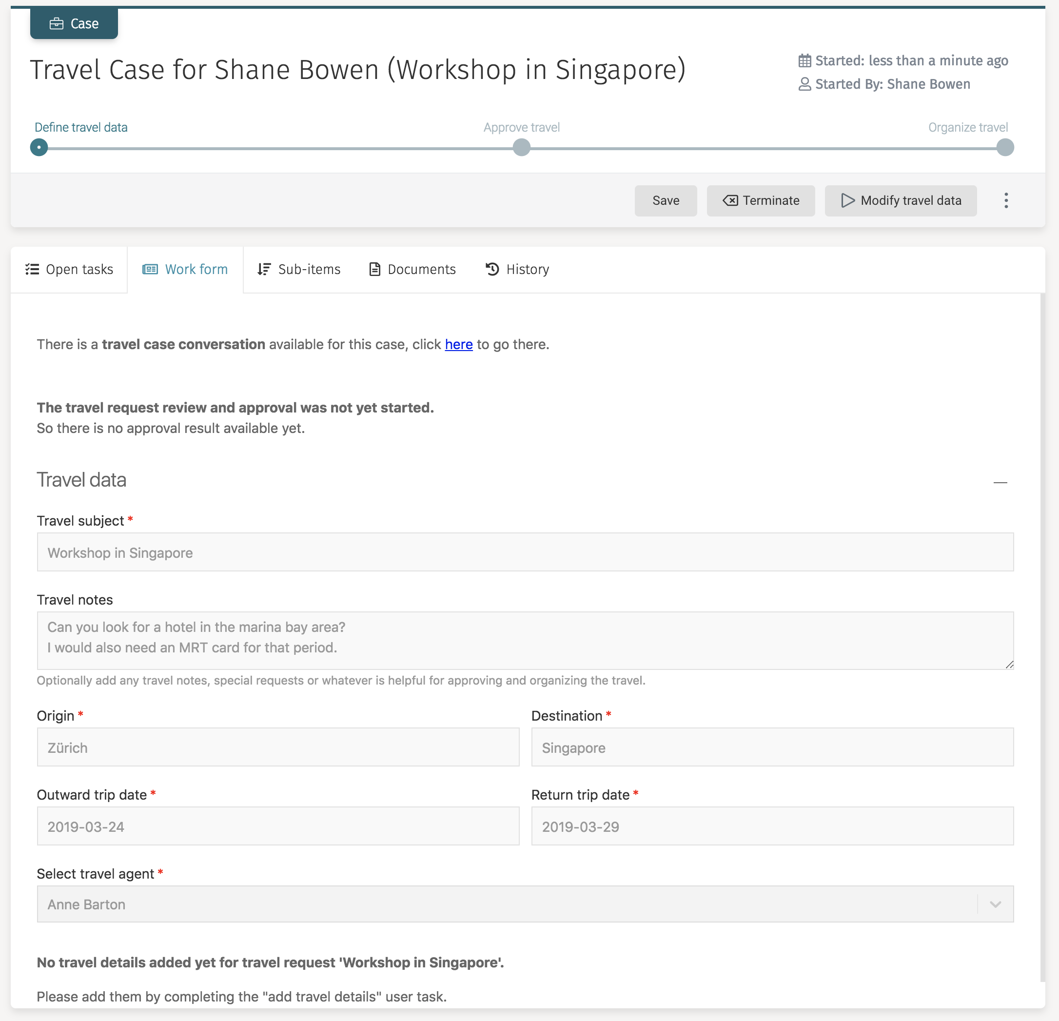 62 case overview with conversation link