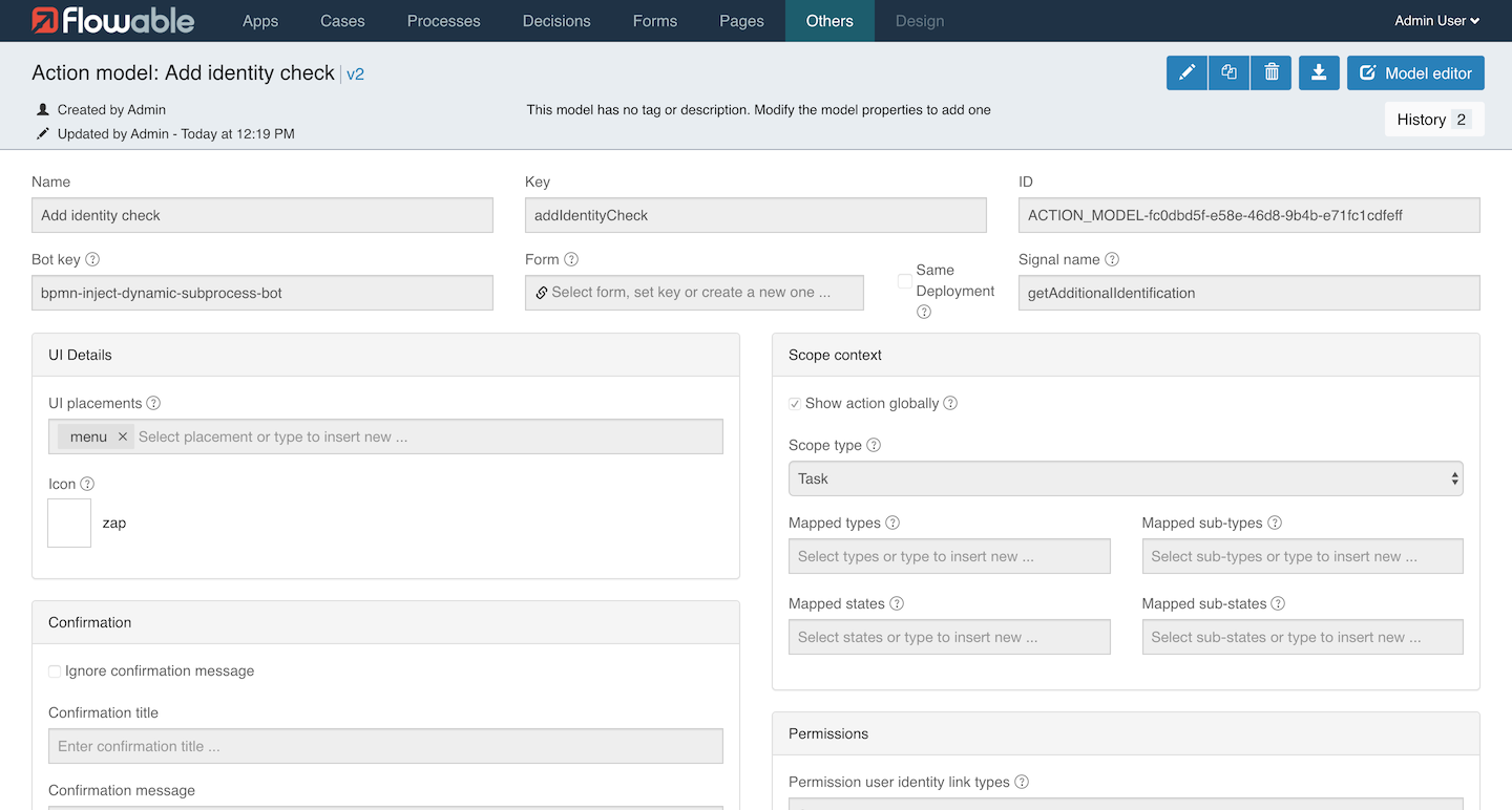 820 work action details