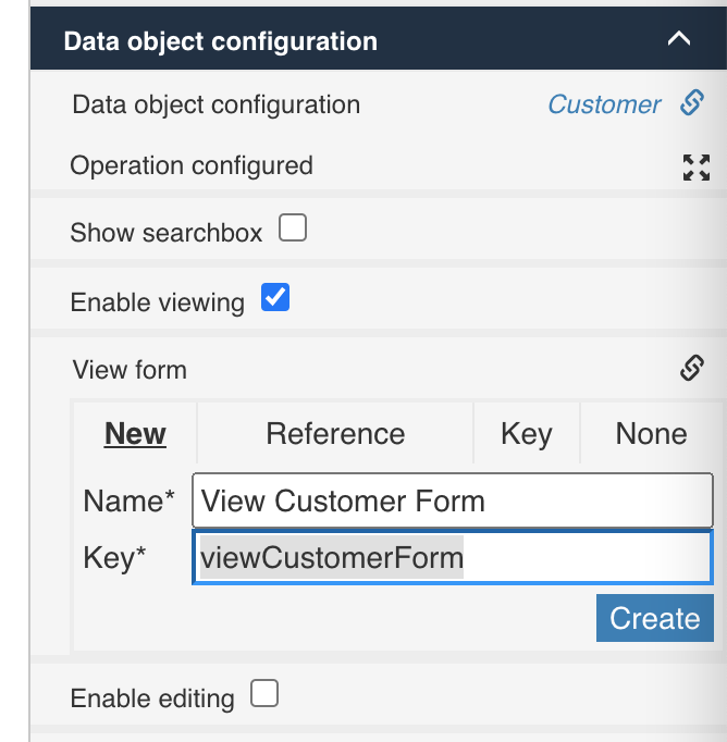 Data Object CMMN Example