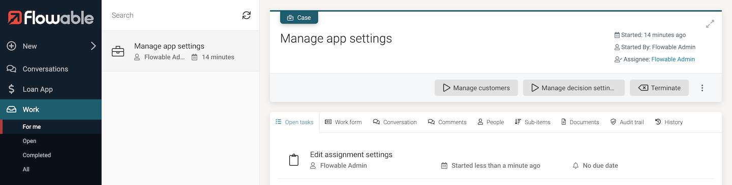 Configure assignments