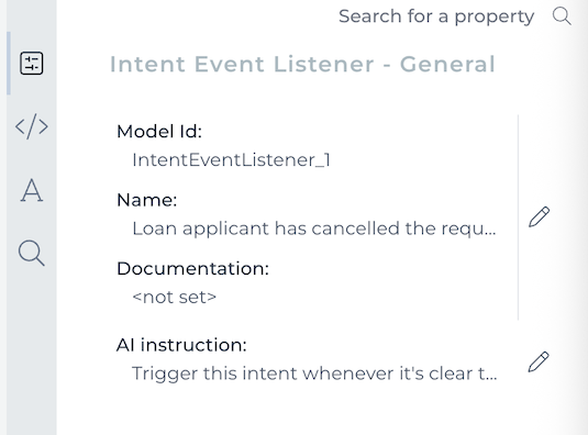 Orchestrator agent example - Intent Listener AI Instruction