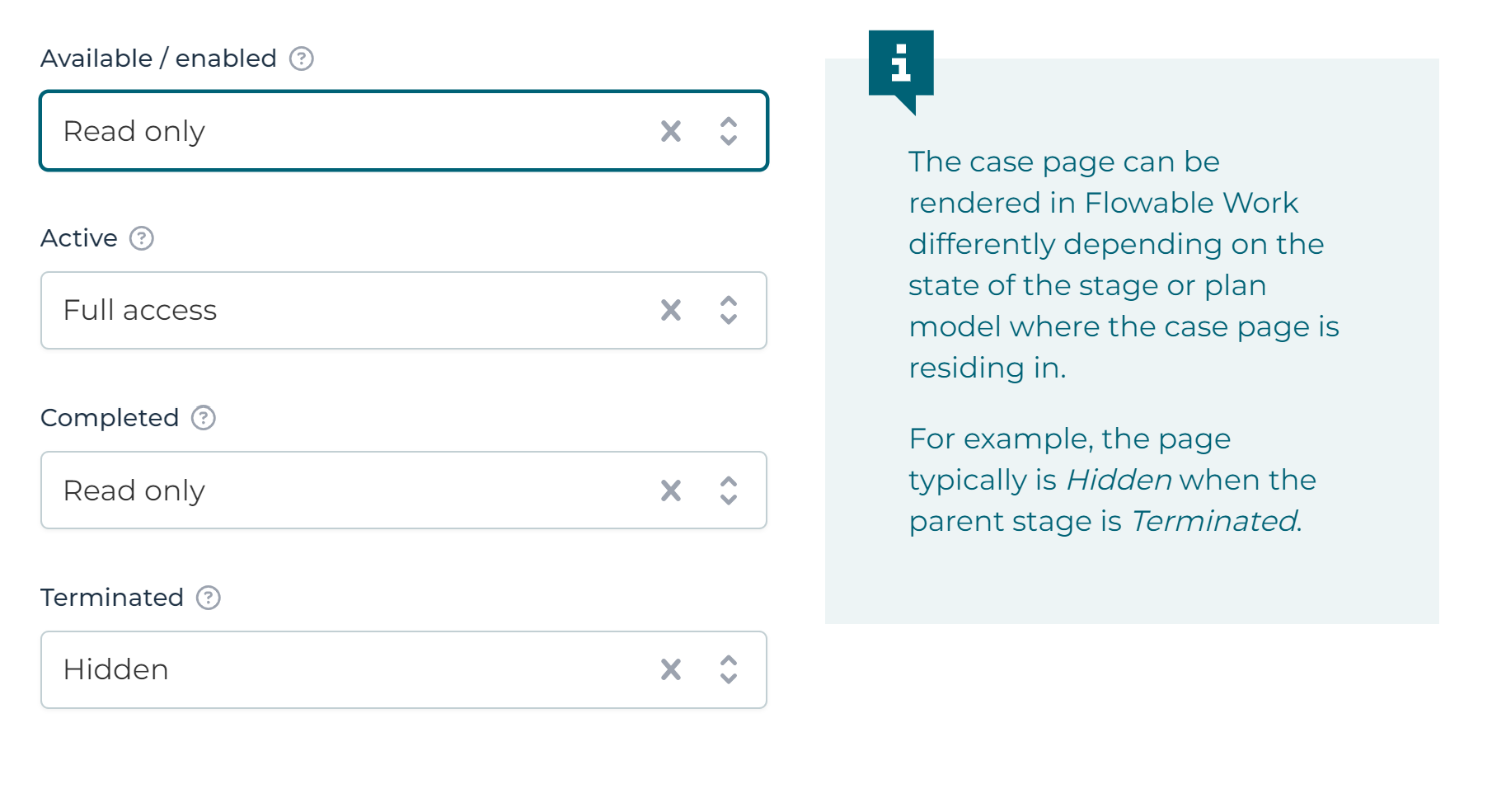 850 design page elements property
