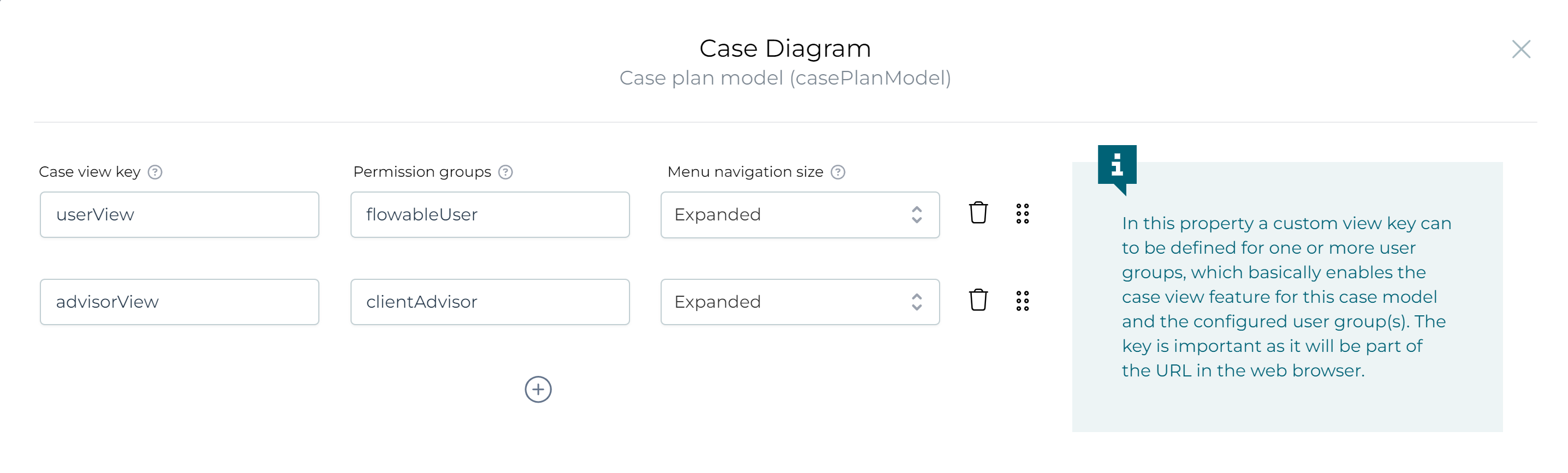 850 design view elements property