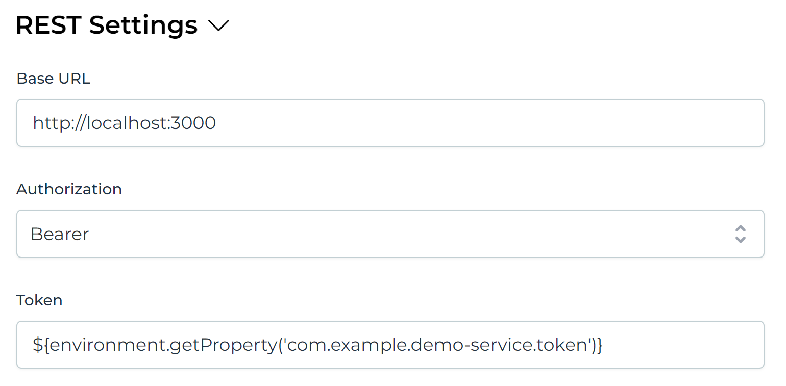 Rest Service Definition Bearer Authorization